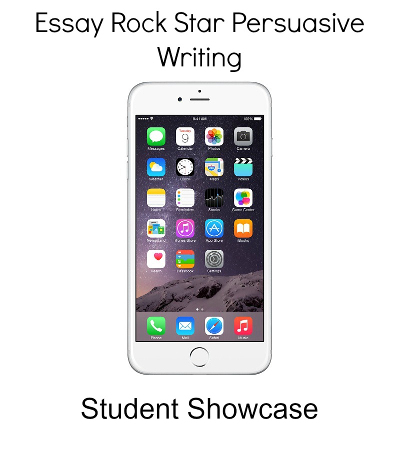 Student Showcase Persuasive iPhone